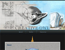 Tablet Screenshot of creative-owl.com